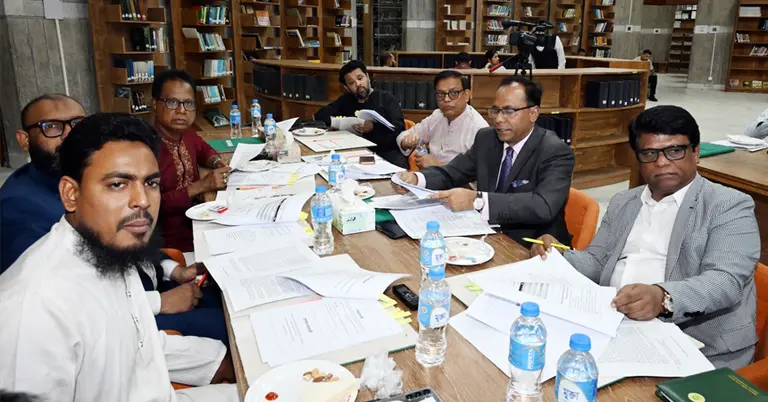 লাইব্রেরি কমিটির প্রথম বৈঠক